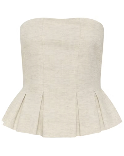 Gestuz - GZRiava Corsage - Sand Melange